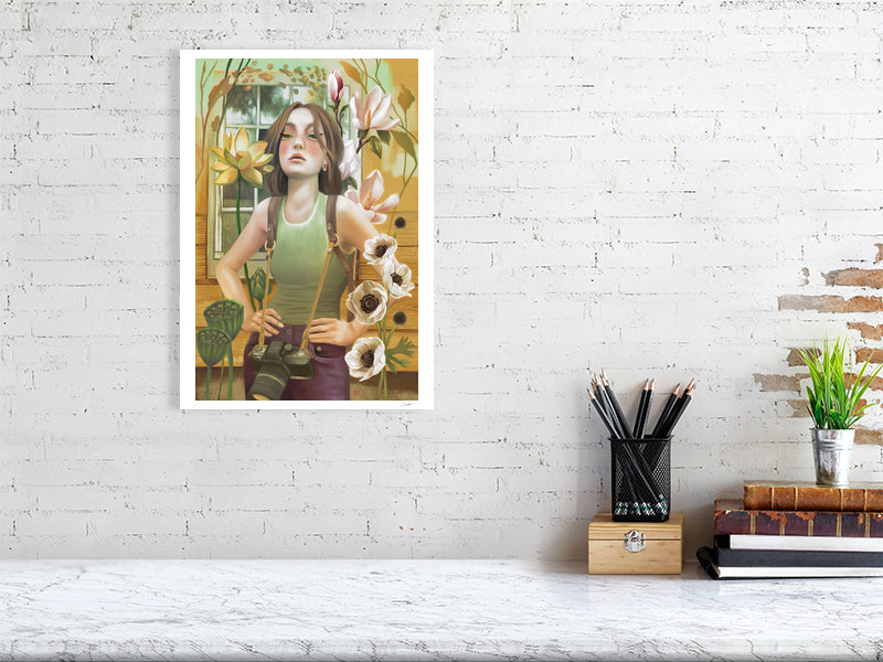 Behind the Painting: Girl with a Camera