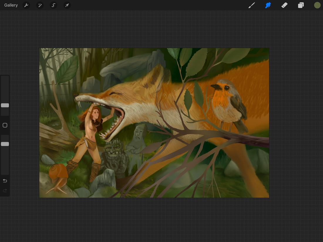 Work in progress - Into the Fox's Mouth