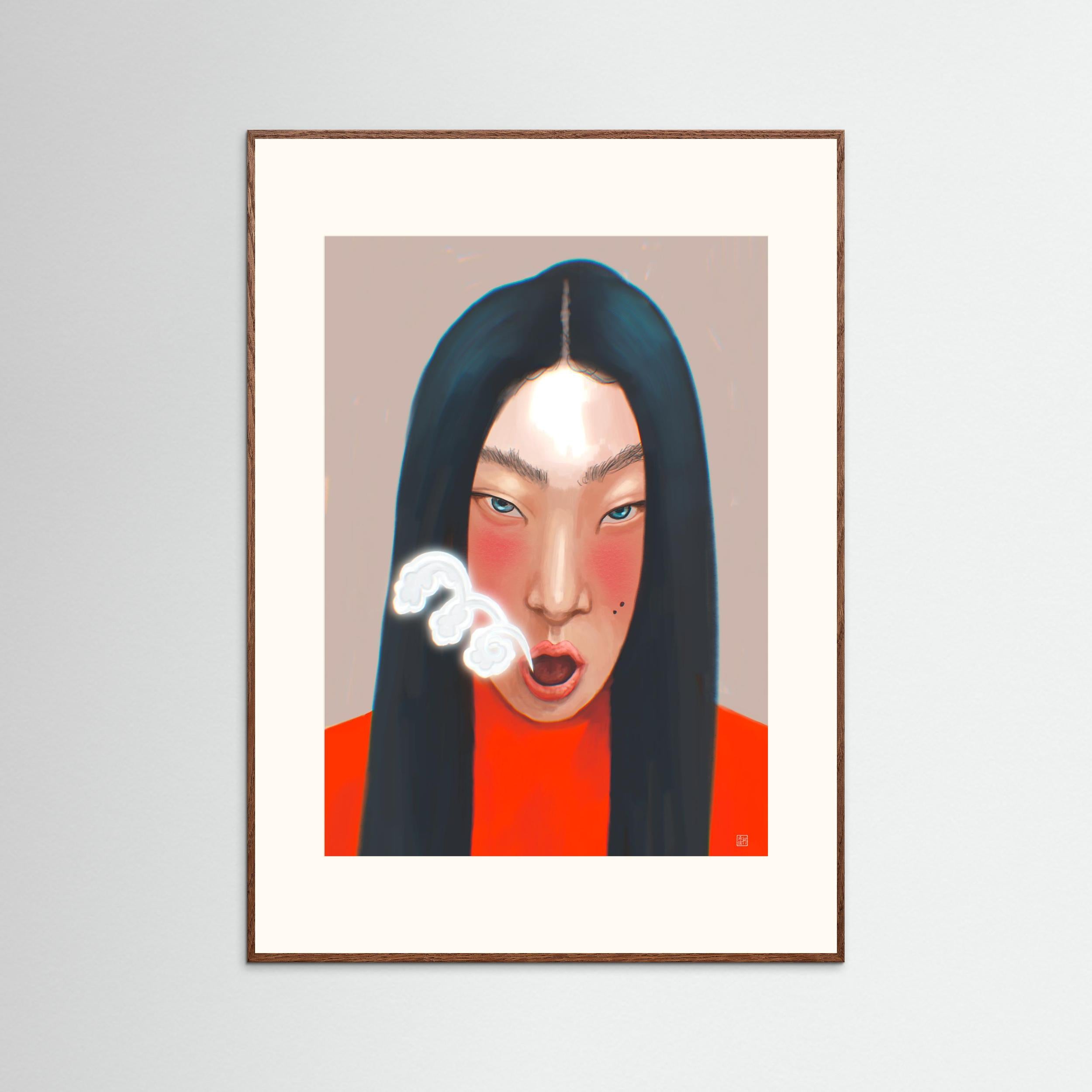 Winter’s breath - framed version