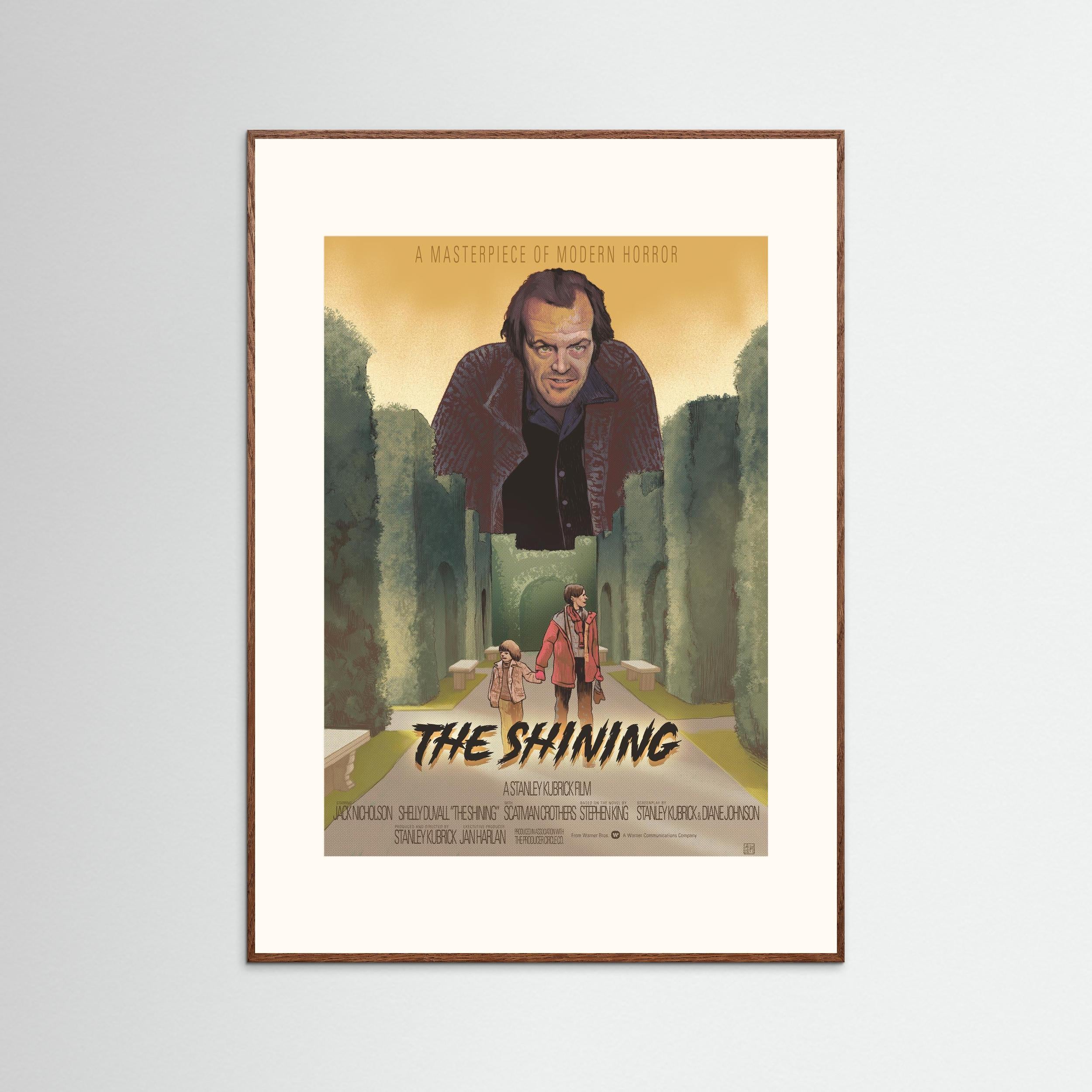 The Shining - framed poster version