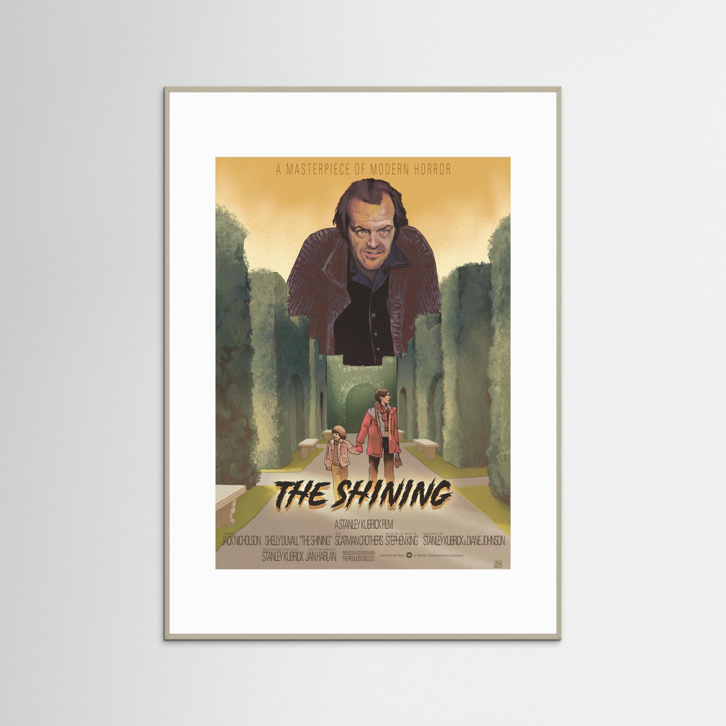 The Shining - framed poster version
