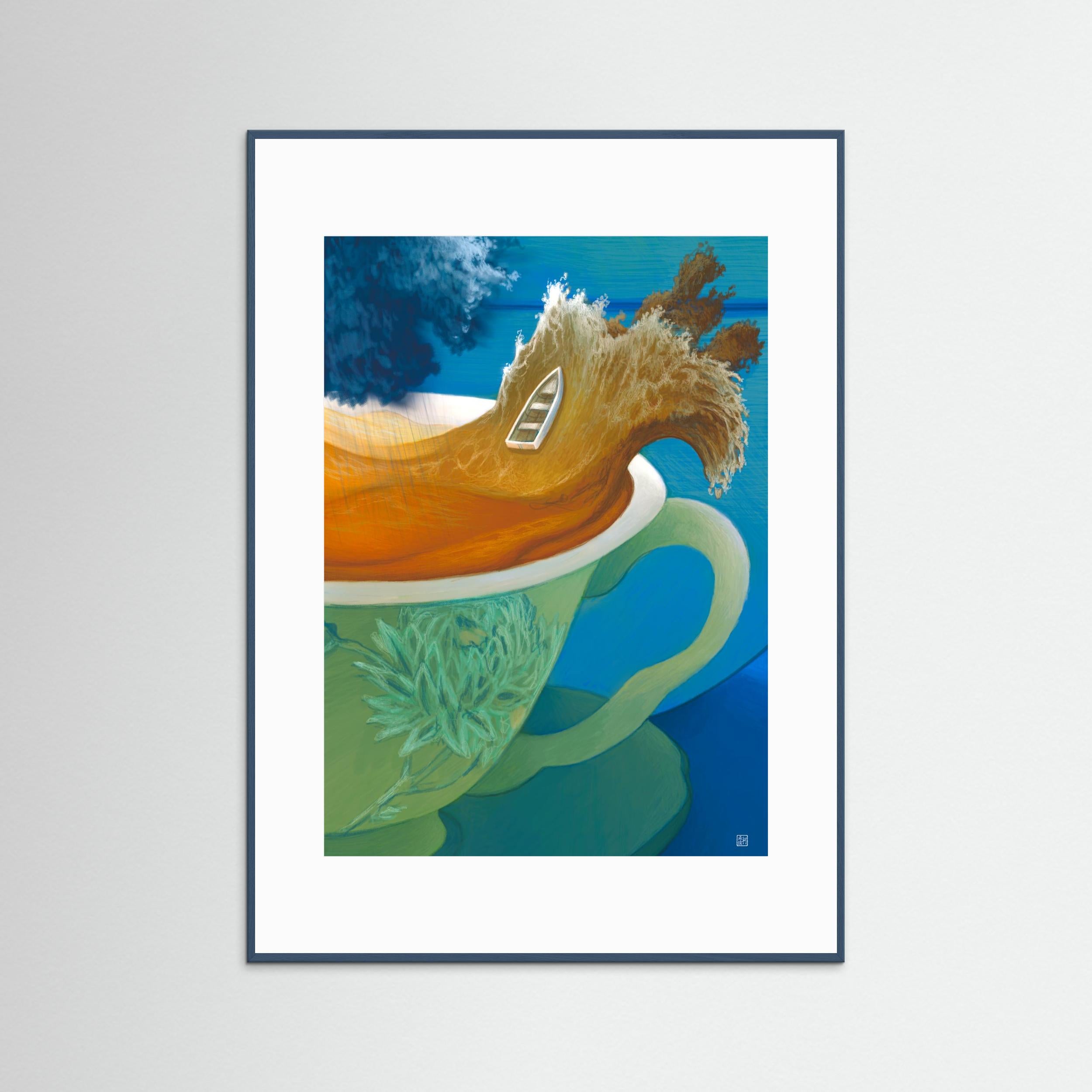 Storm in a Teacup – Framed Print