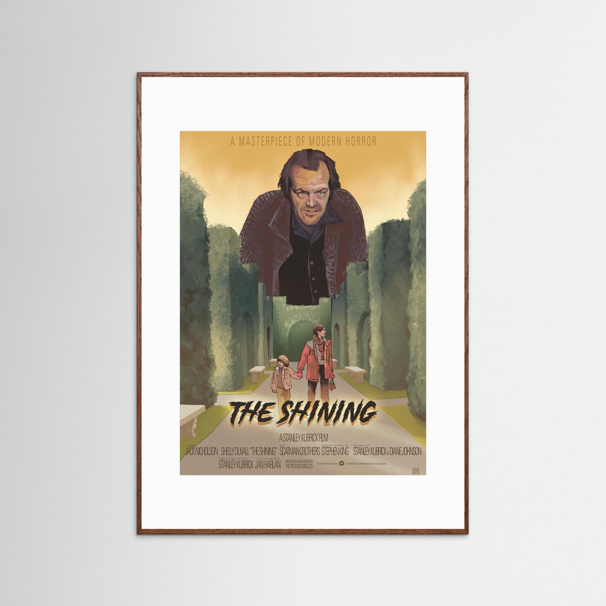The Shining - framed poster version