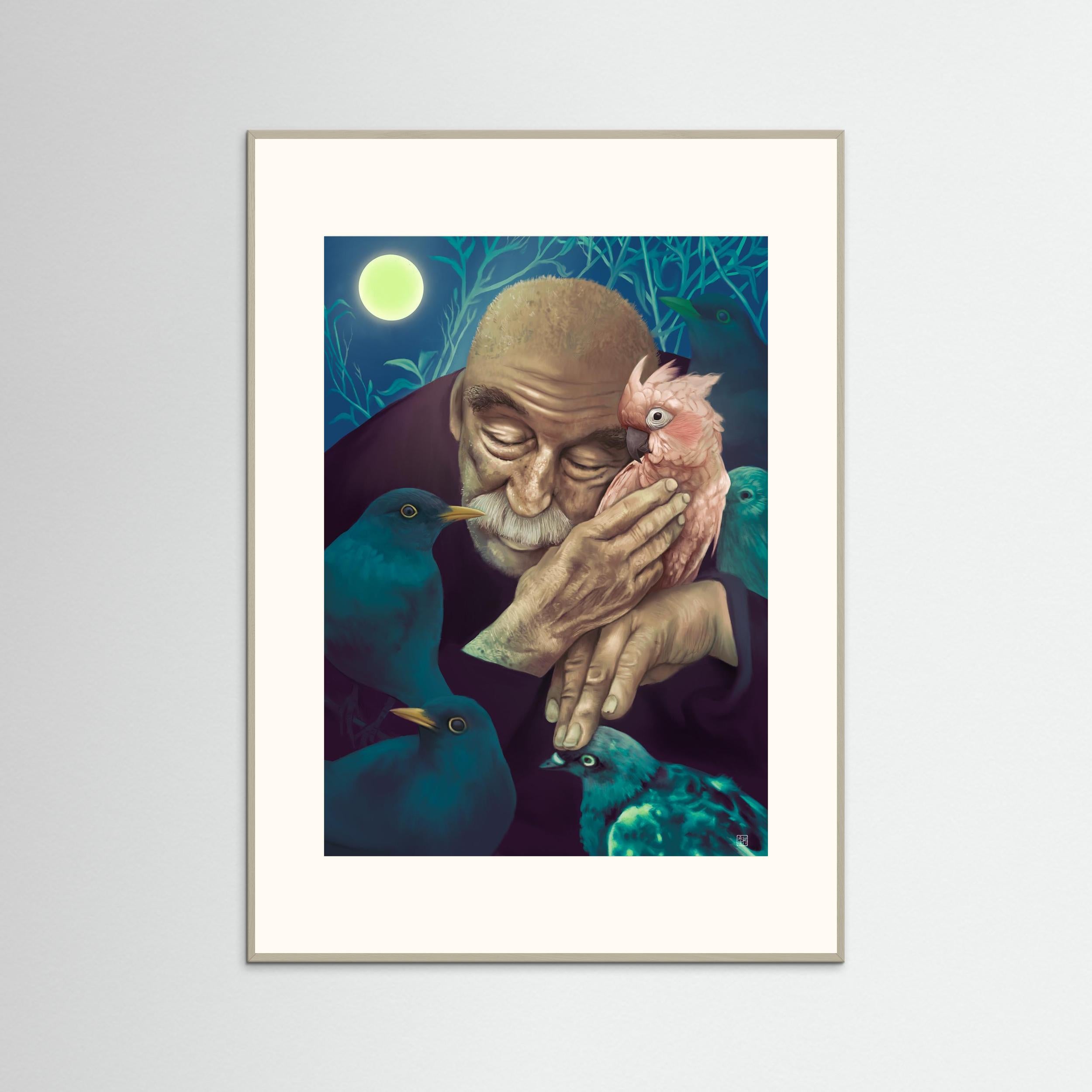 The Hermit – Framed Fine Art Print