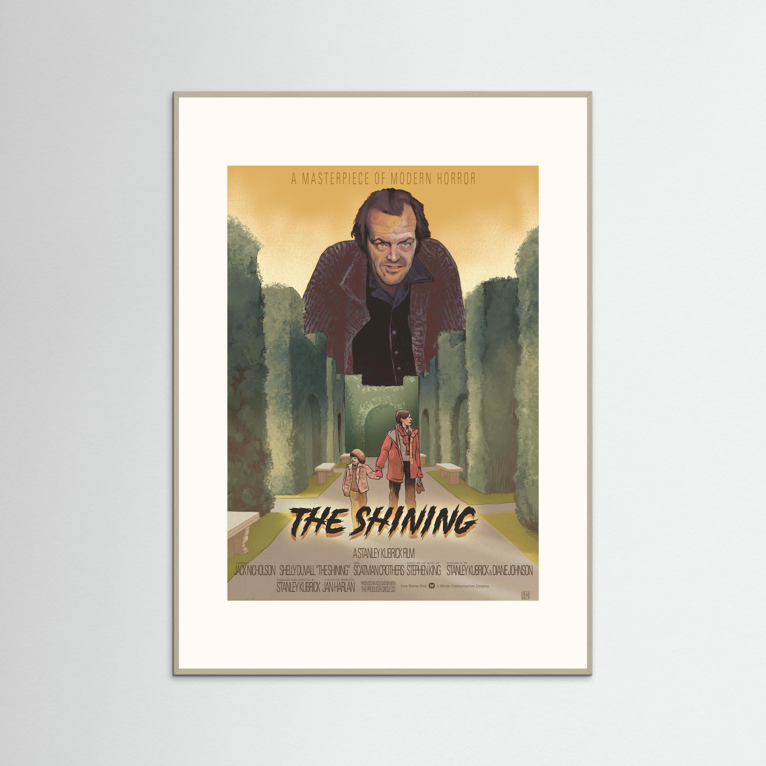 The Shining - framed poster version
