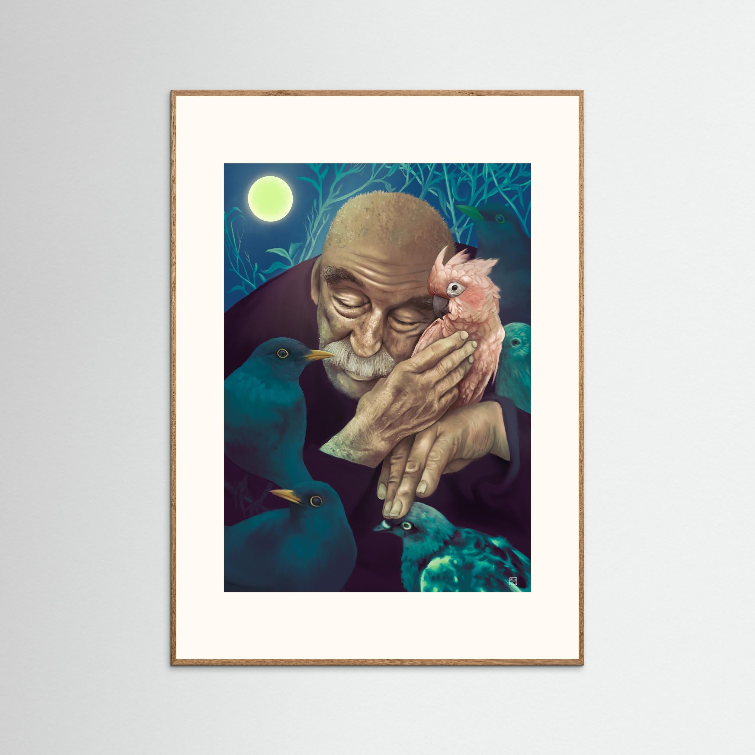 The Hermit – Framed Fine Art Print