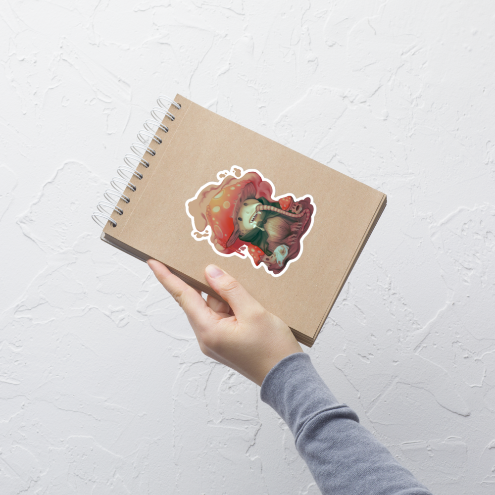 Snack Cap Sticker (Bubble-free stickers)