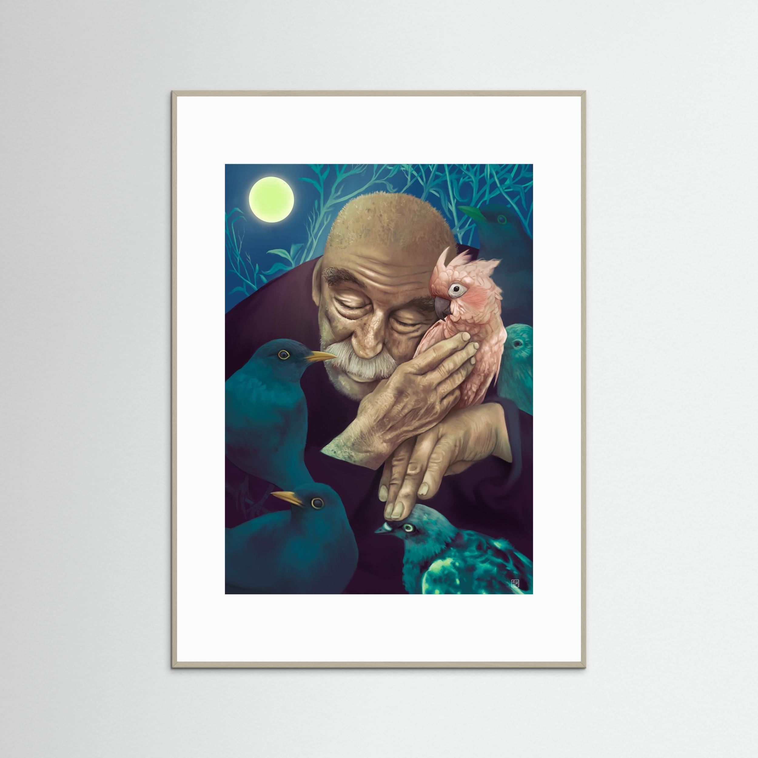The Hermit – Framed Fine Art Print