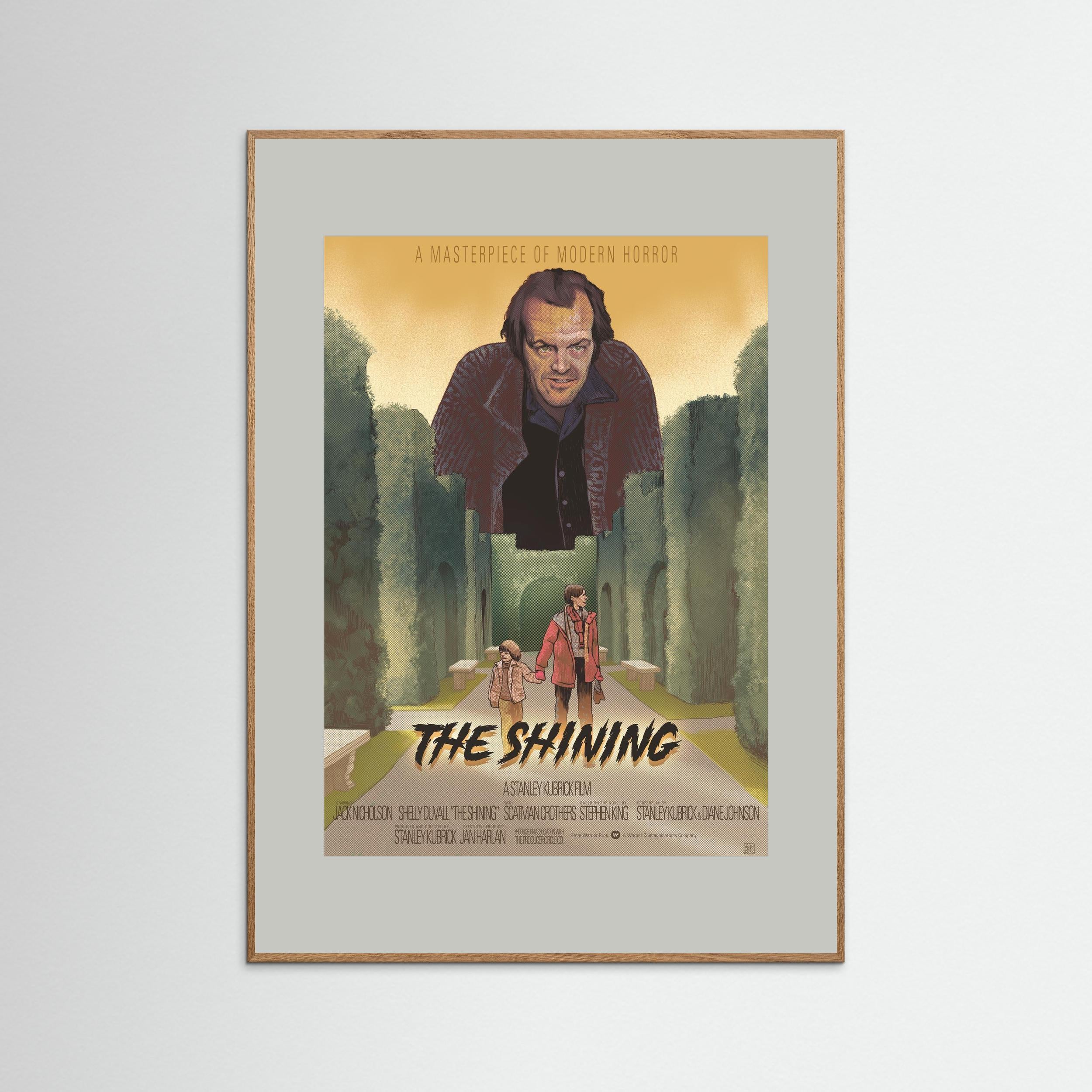 The Shining - framed poster version