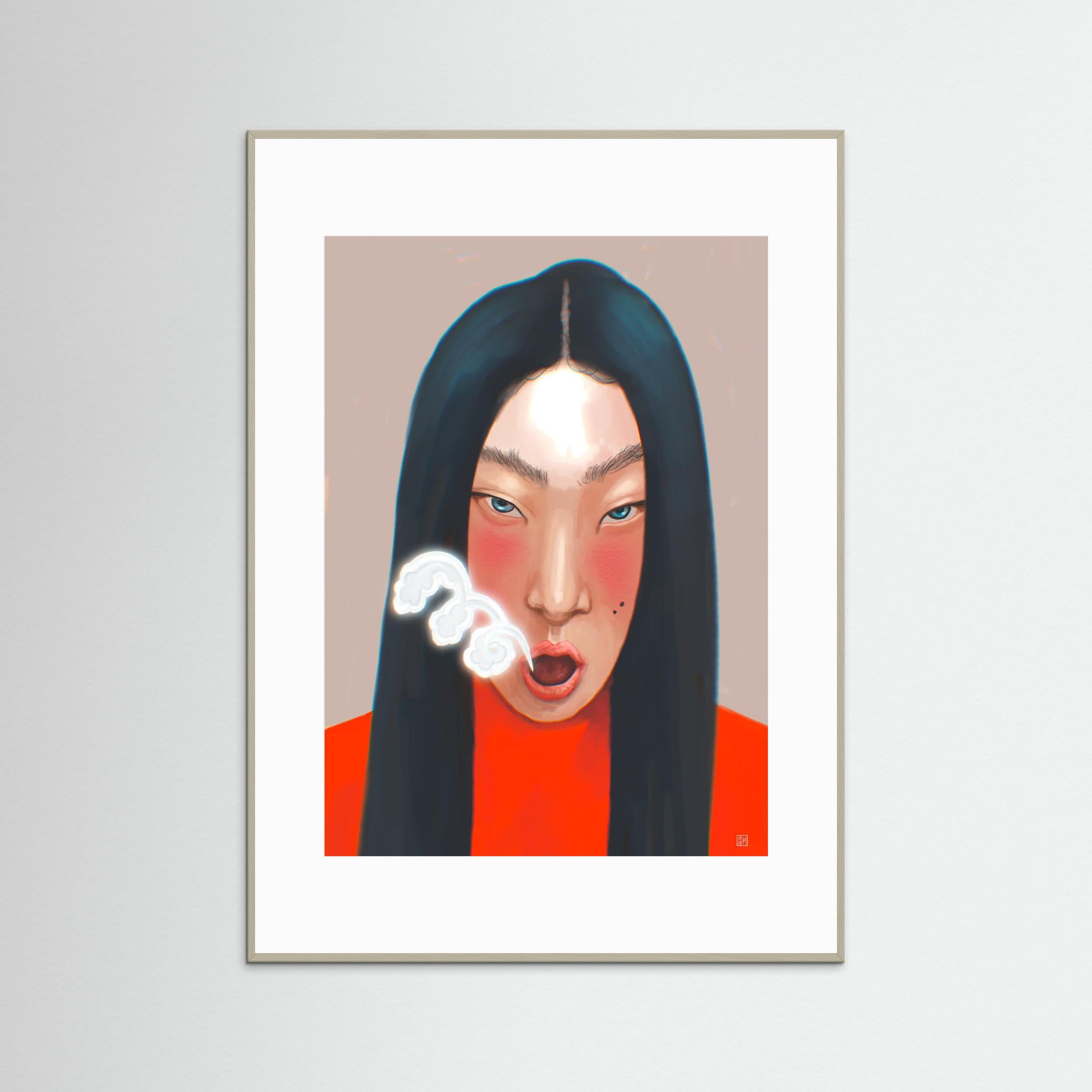 Winter’s breath - framed version