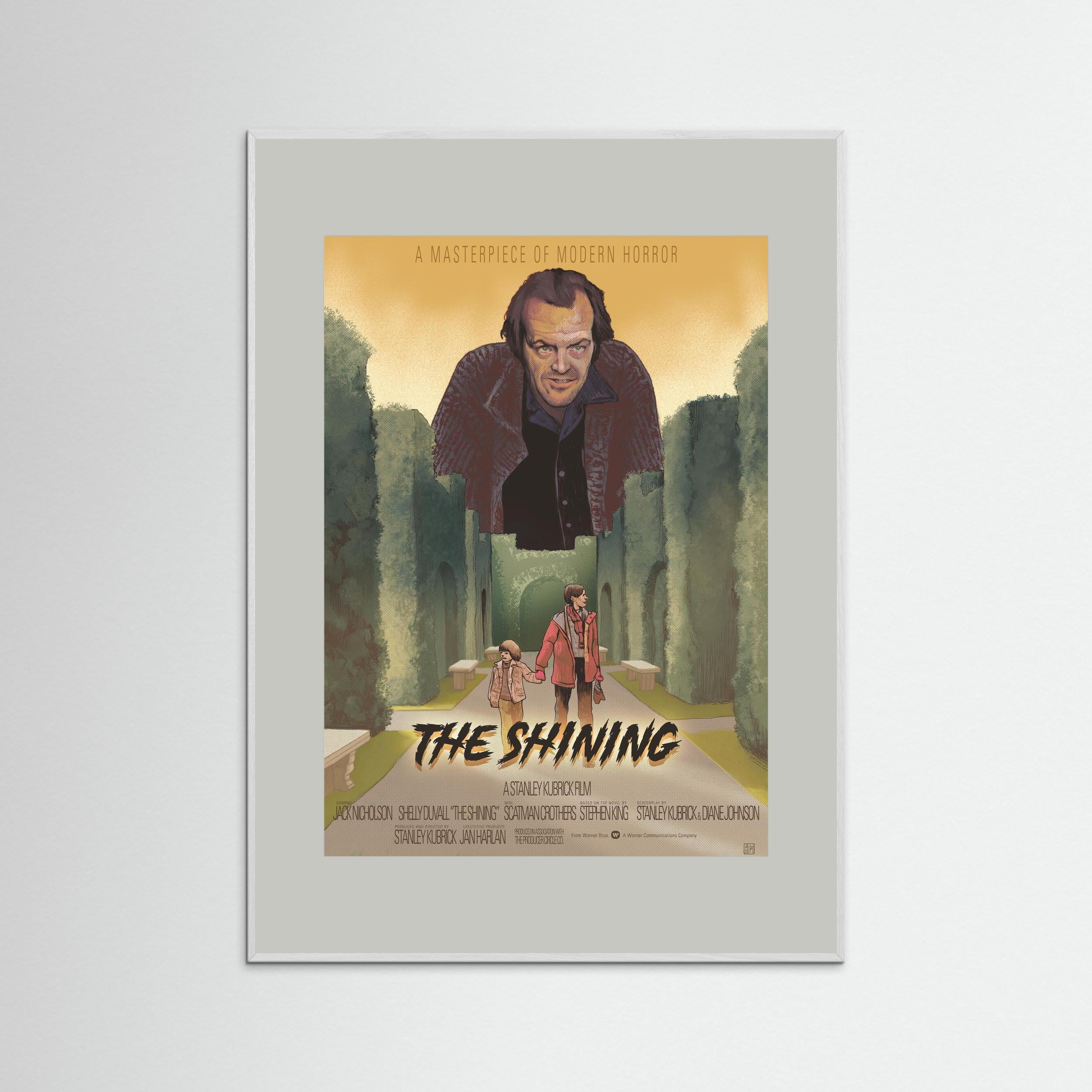 The Shining - framed poster version