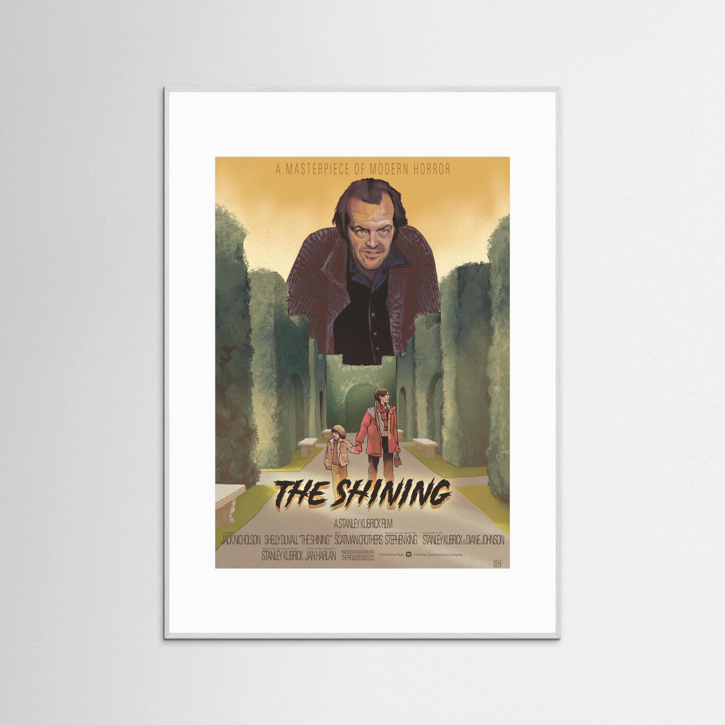 The Shining - framed poster version