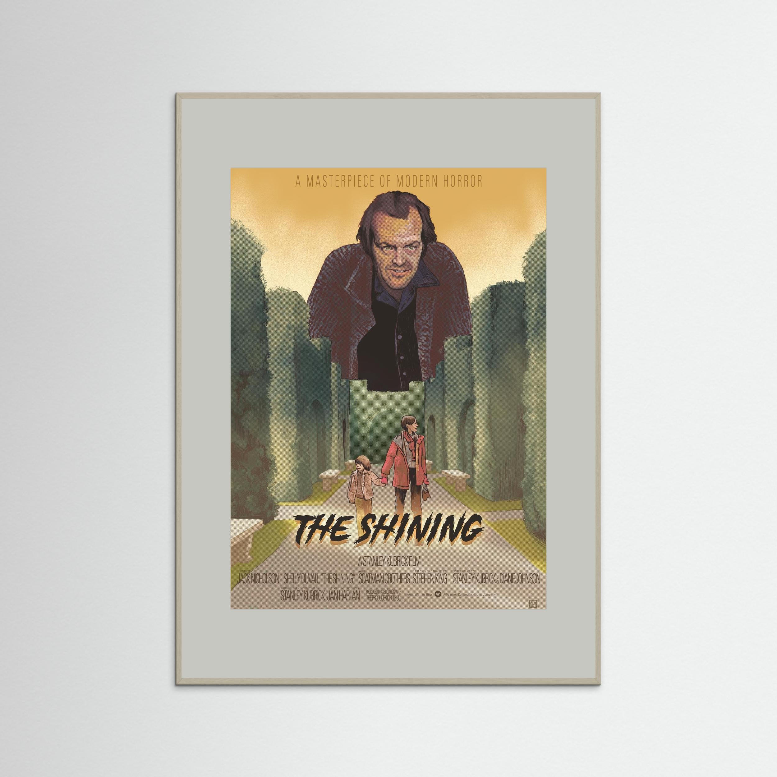 The Shining - framed poster version