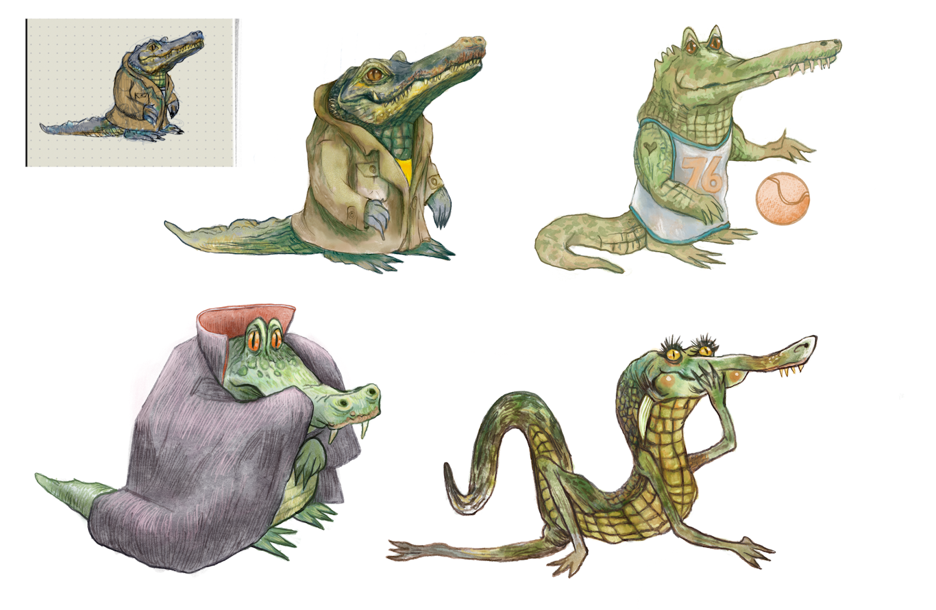 Characters for swamp noir