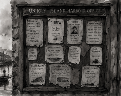 Harbour Office Noticeboard
