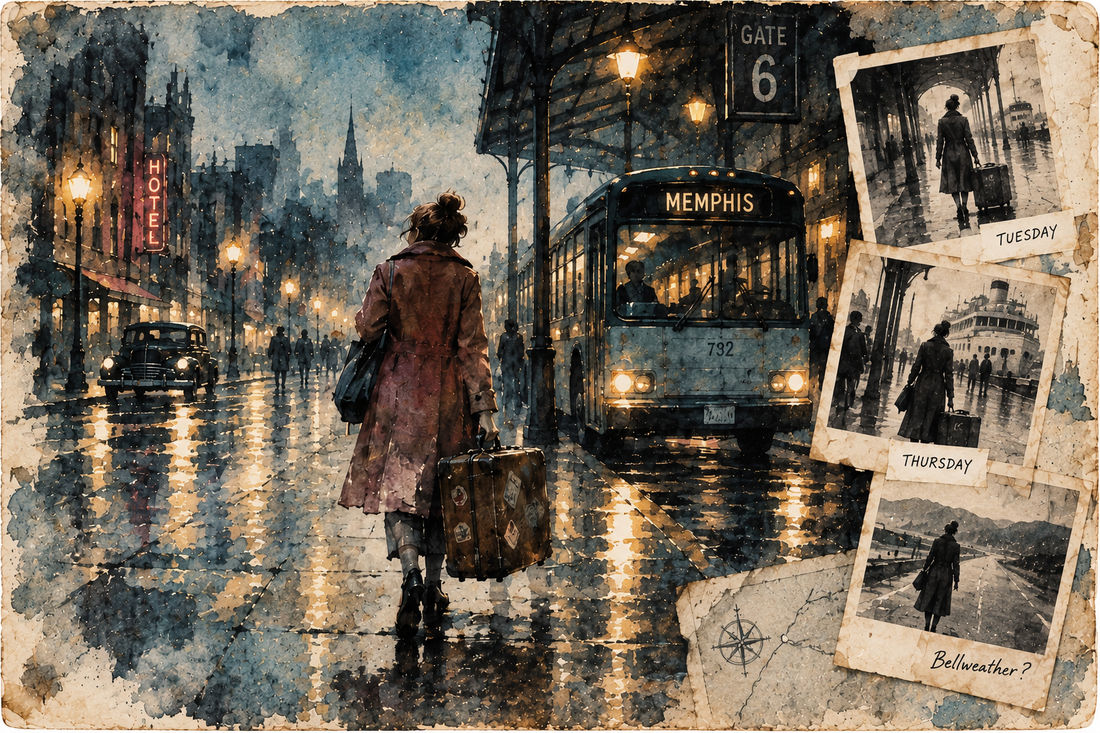 The Woman with the Thursday Suitcase