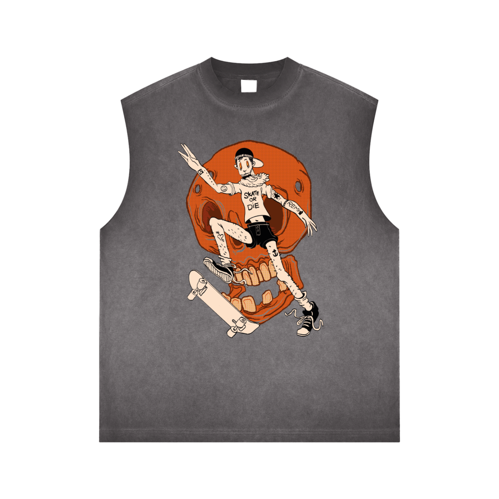 Ride or die - Reverse Washed Tank Top