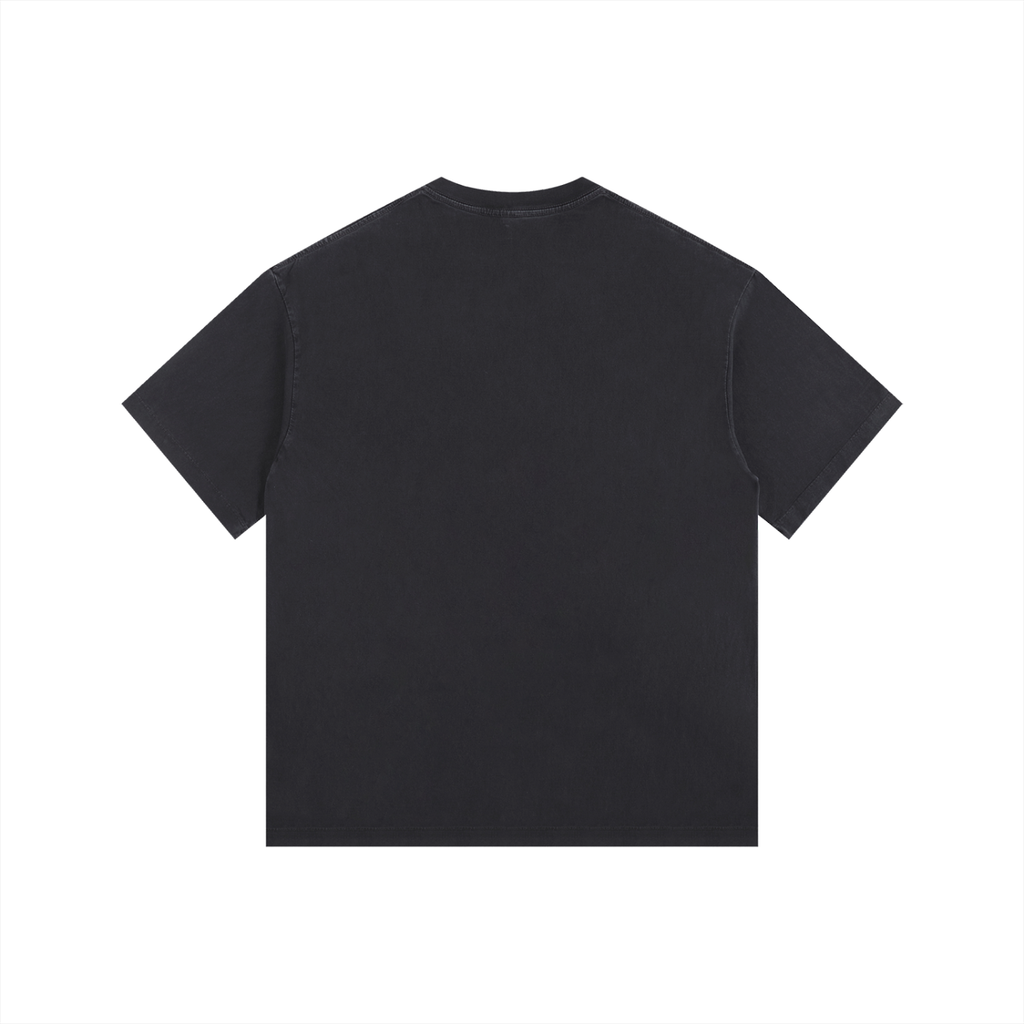 Backlash Tiger - Vintage Washed Oversized Cotton T-Shirt