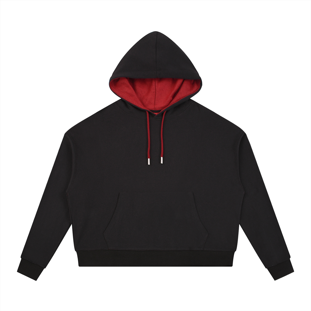 Six Eyes Hoodie — Contrast Drawstring Hoodie