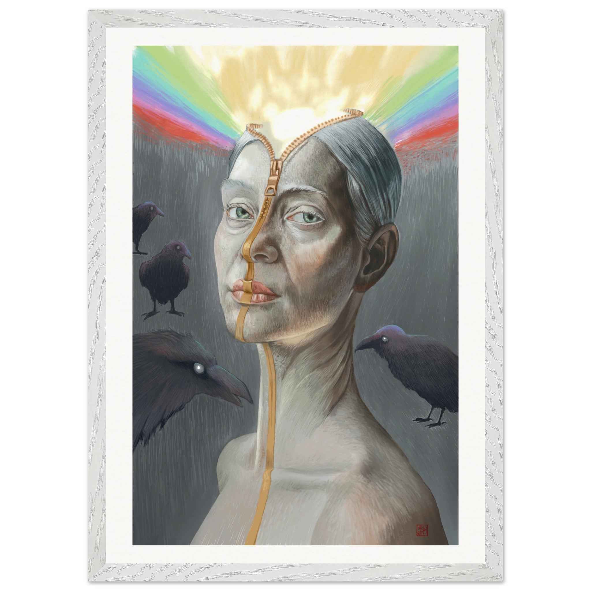 Light Queen Serena - Premium Wooden Framed Poster With Museum-Quality Matte Paper