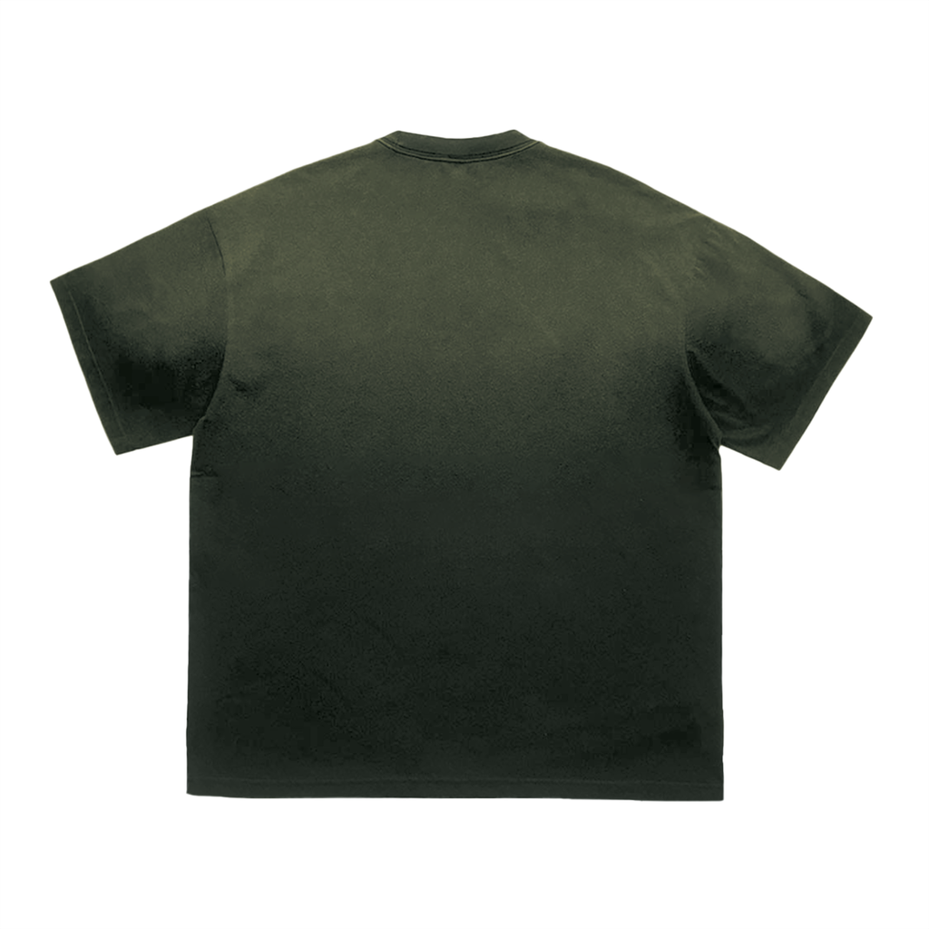 Backlash Tiger - Tiger Stripe Gradient Washed T-Shirt
