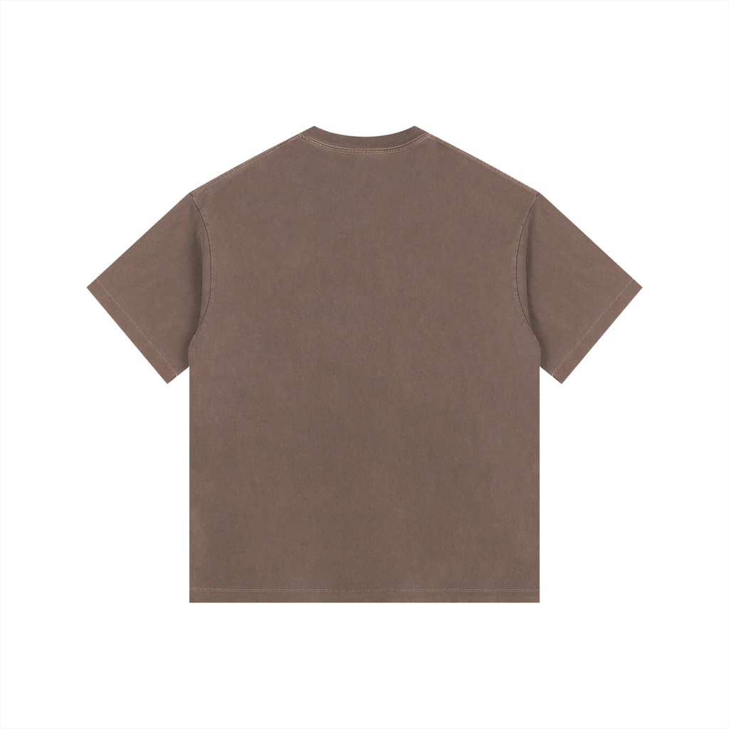 Backlash Tiger - Vintage Washed Oversized Cotton T-Shirt
