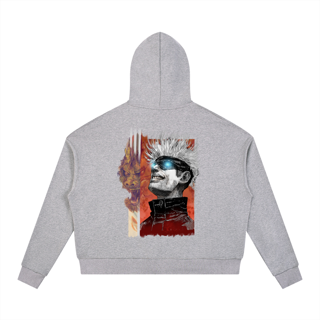 Six Eyes Hoodie — Contrast Drawstring Hoodie