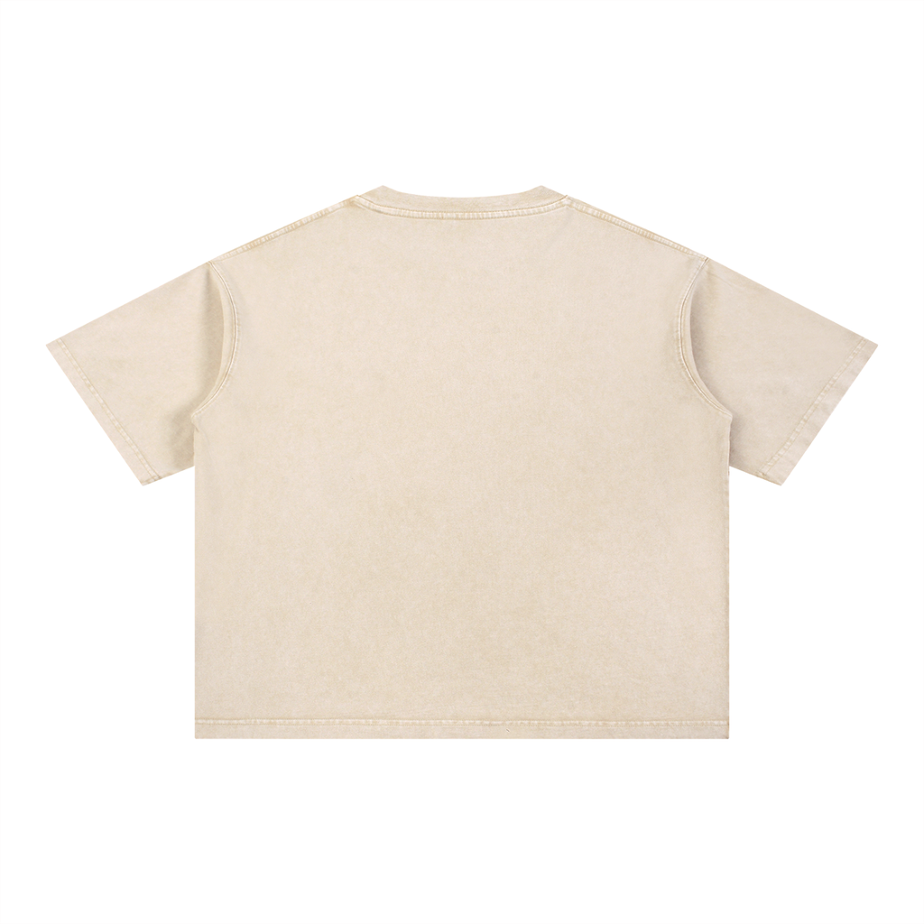 Oishii Ramen - Mineral Wash Boxy Cotton T-Shirt