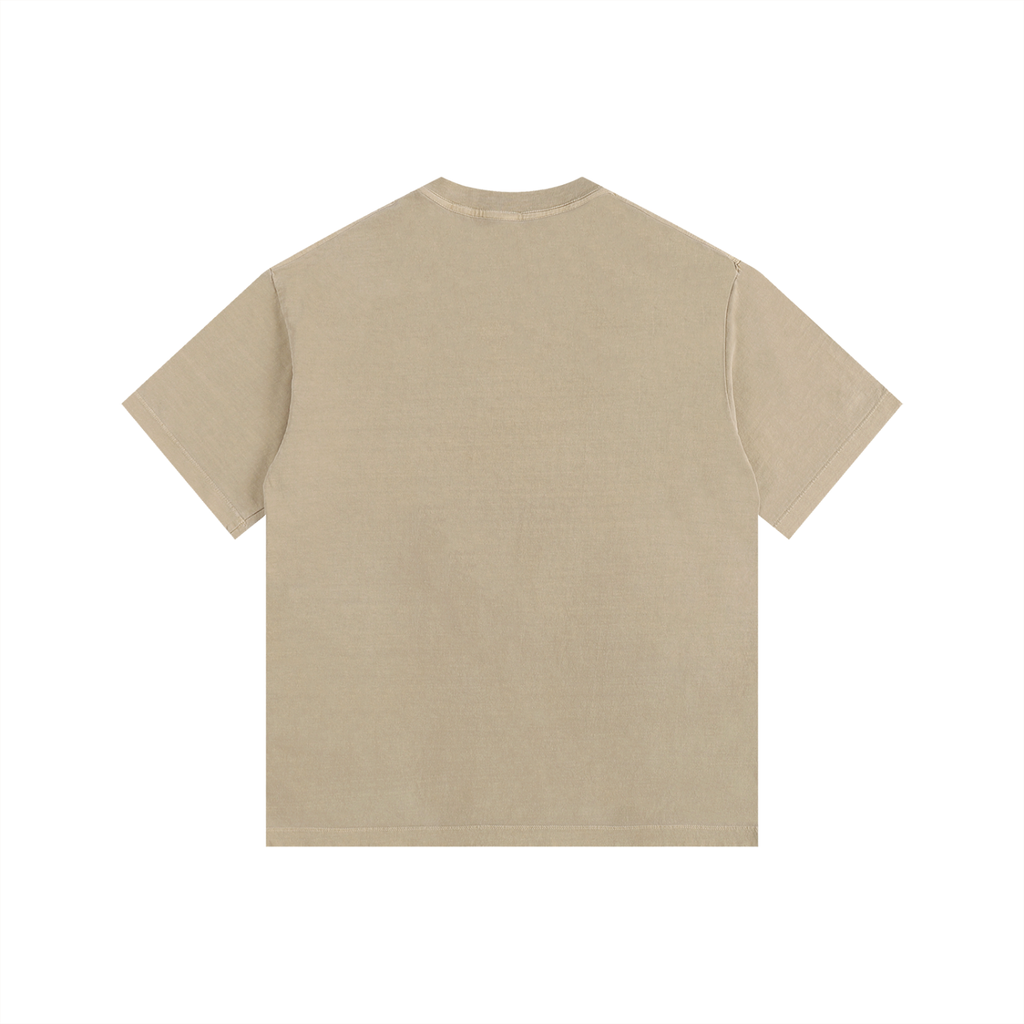 Backlash Tiger - Vintage Washed Oversized Cotton T-Shirt