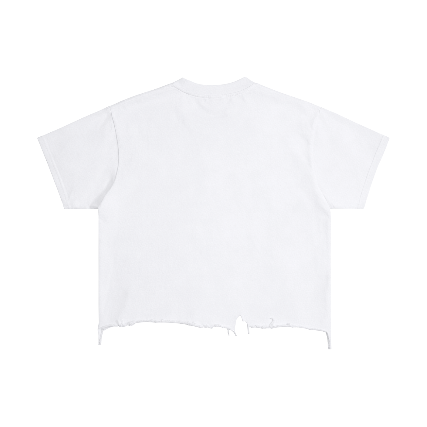 Ride or die - Vintage Wash Boxy Distressed Hem T-Shirt