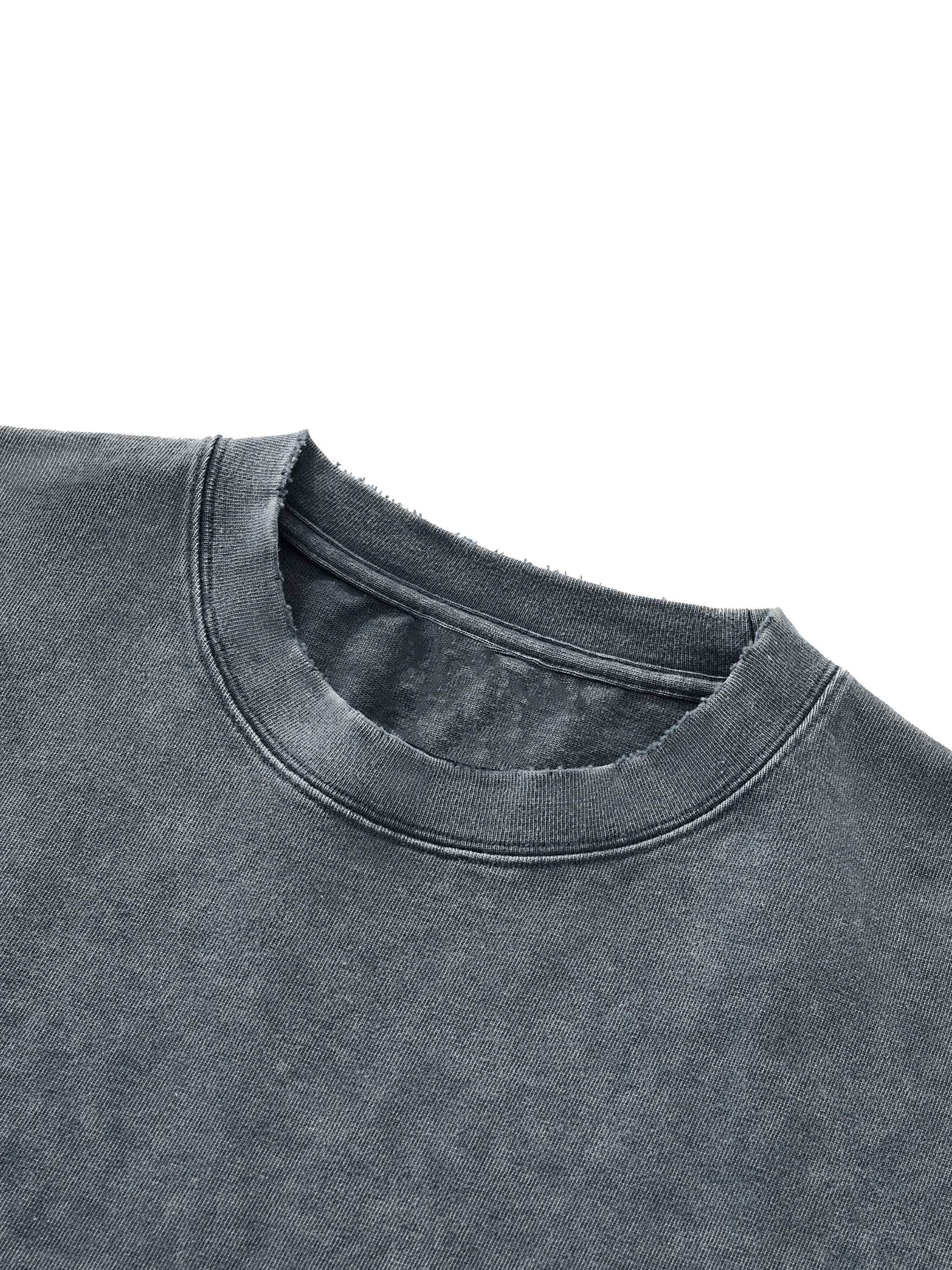 Ride - Snow Wash Raw-Hem Boxy T-shirt