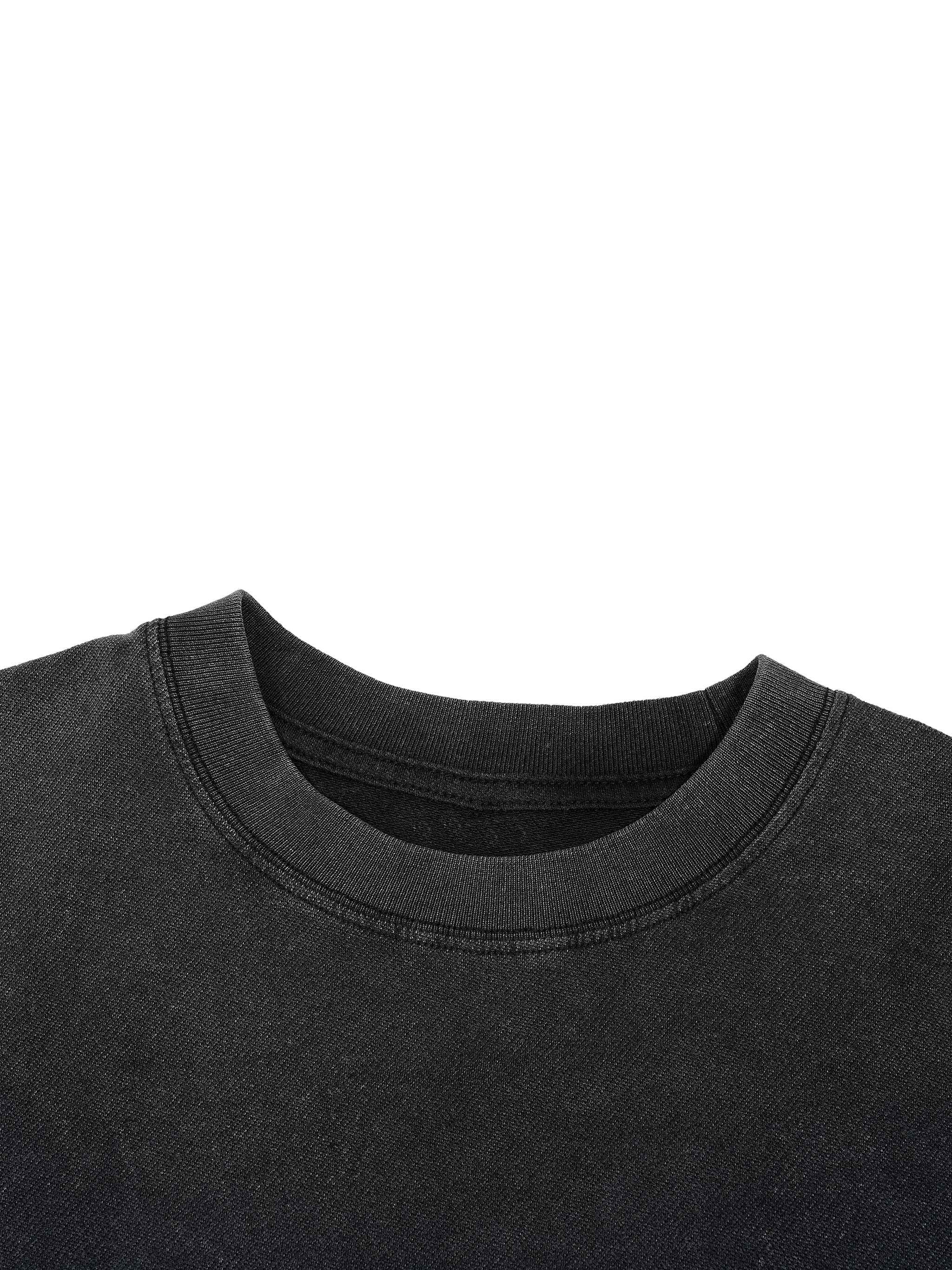 Ride or die - Vintage Wash Boxy Distressed Hem T-Shirt