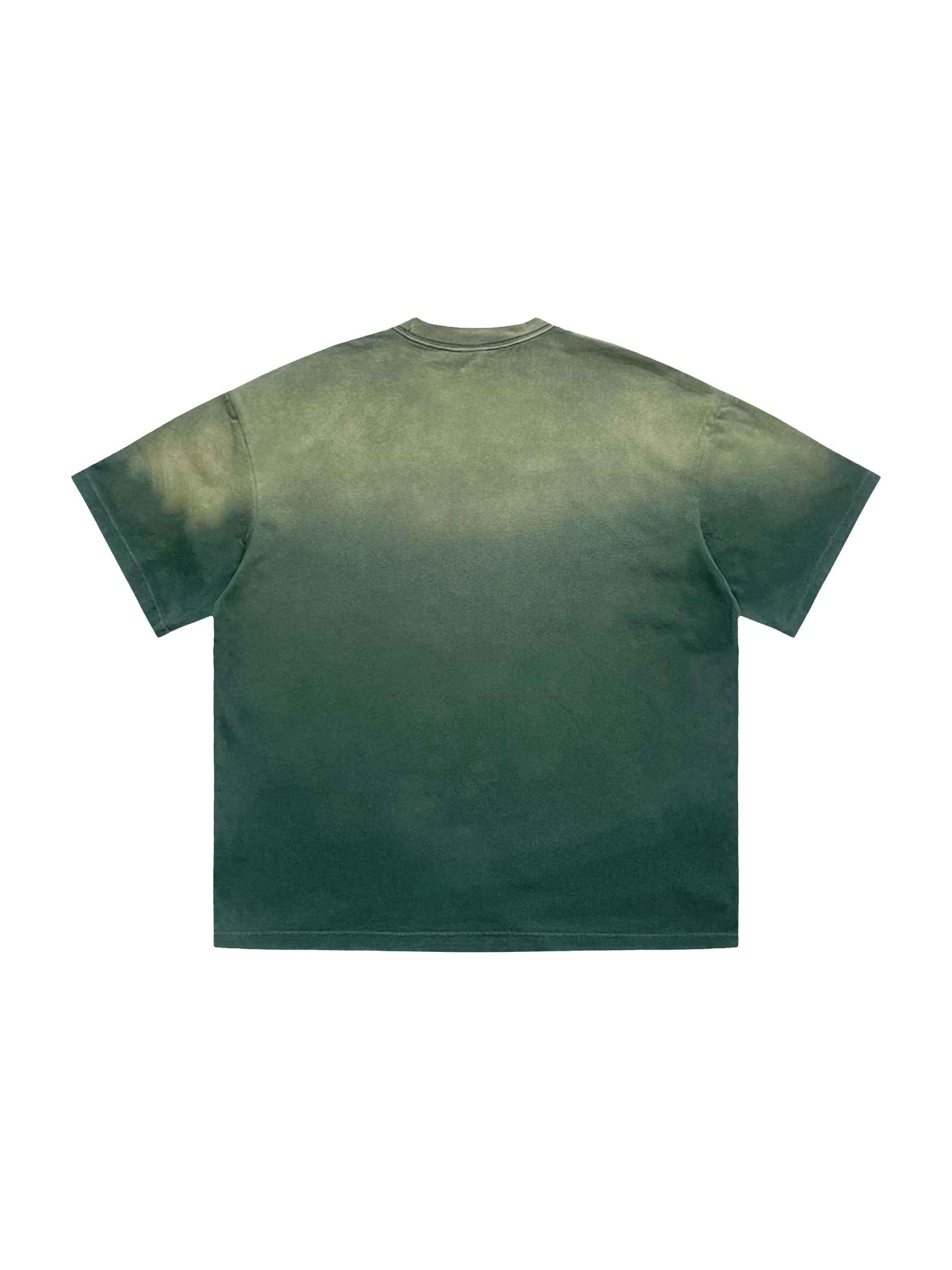 Backlash Tiger - Tiger Stripe Gradient Washed T-Shirt