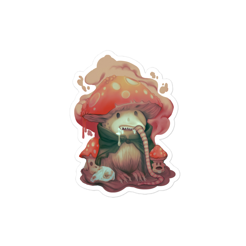 Snack Cap Sticker (Bubble-free stickers)