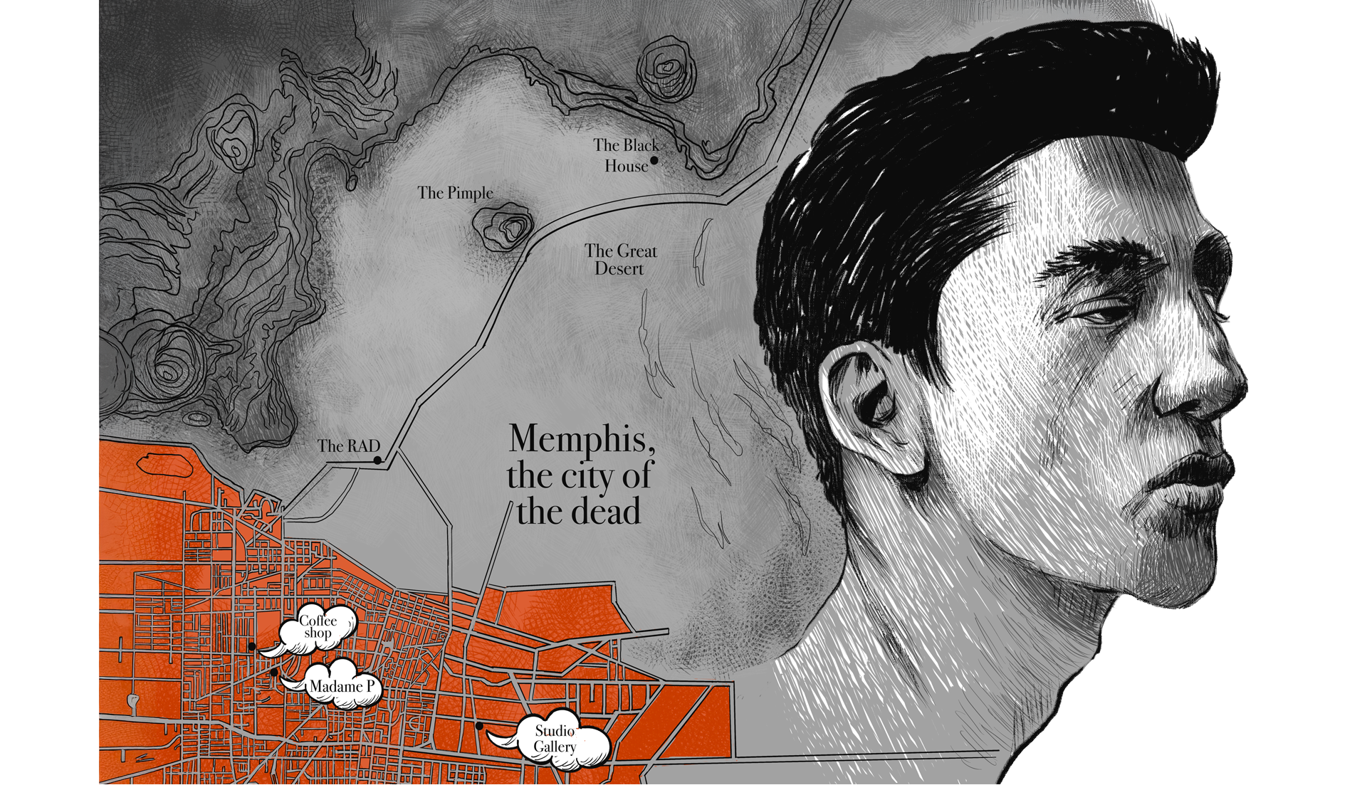 map of memphis