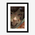 Monster mouth -   Edit png Excellent Classic Frame, 2.0mm Mount, Float Glass Glaze, HGE, Hahnemühle German Etching, 310gsm, 29.7x42cm / 11.7x16.5" (A3)