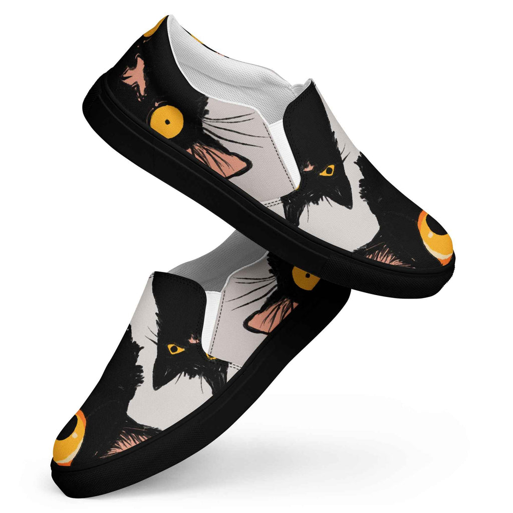 Cats - Women’s slip-on canvas shoes