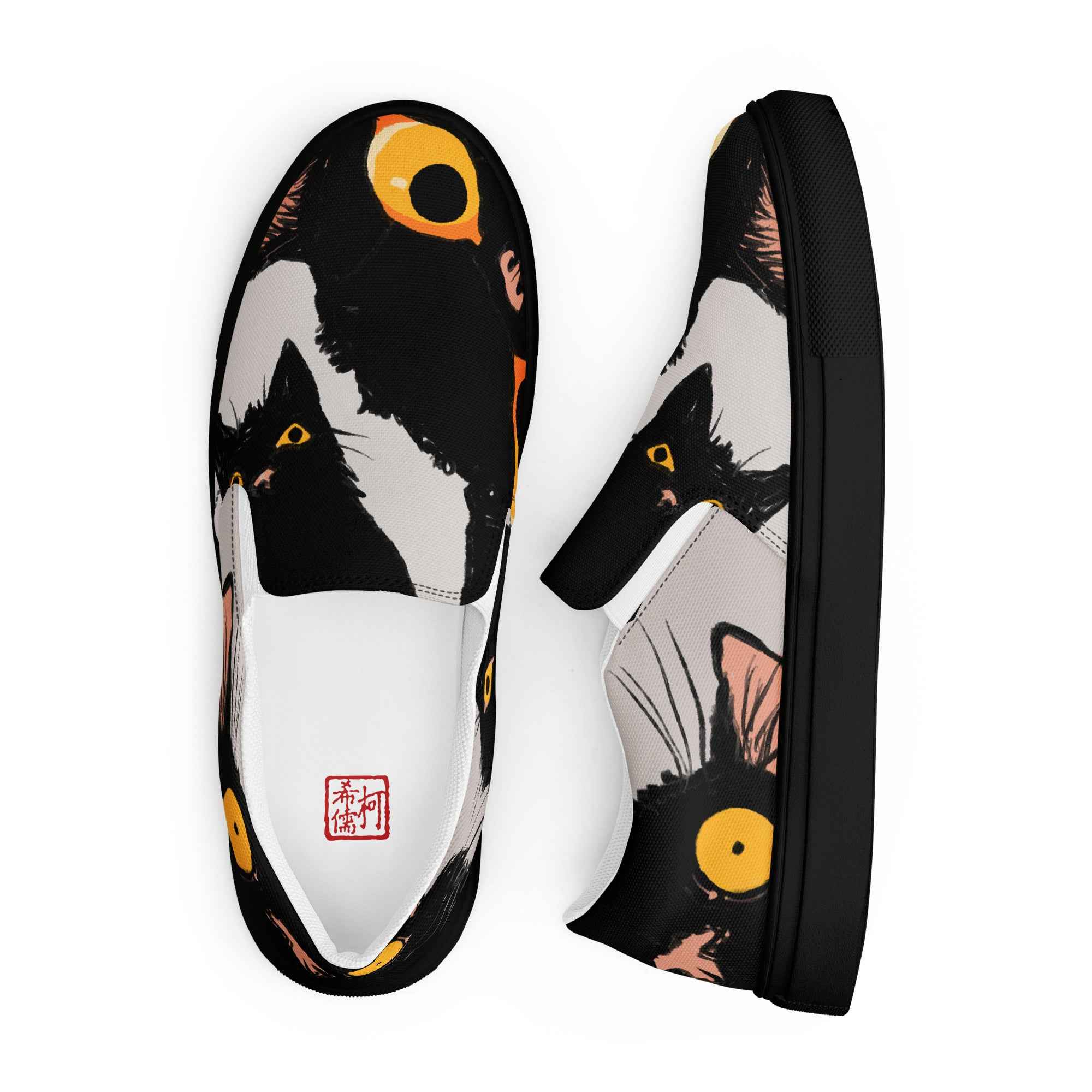 Cats - Women’s slip-on canvas shoes