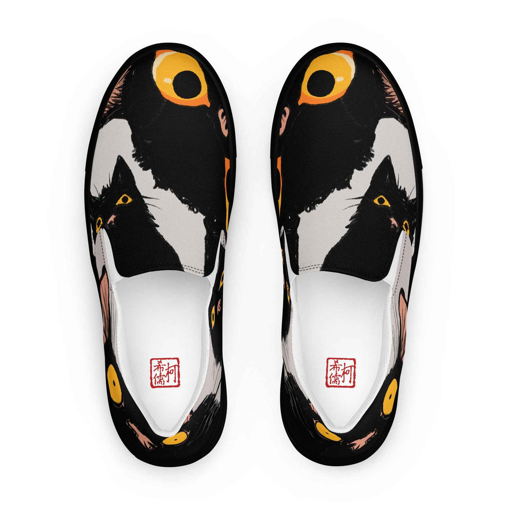 Cats - Women’s slip-on canvas shoes