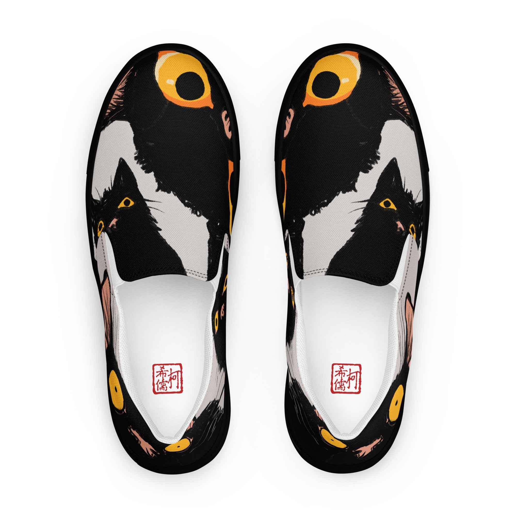 Cats - Women’s slip-on canvas shoes