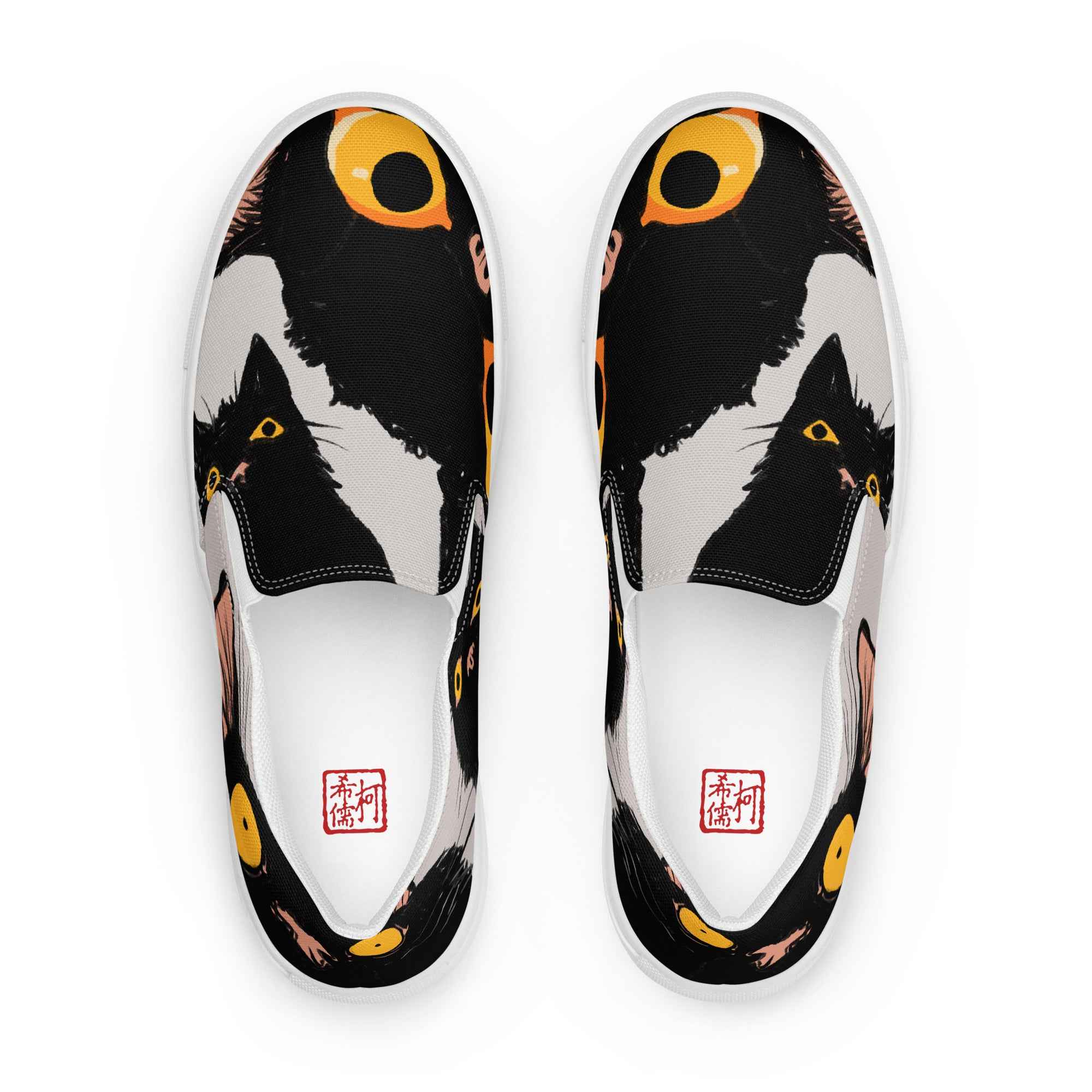 Cats - Women’s slip-on canvas shoes