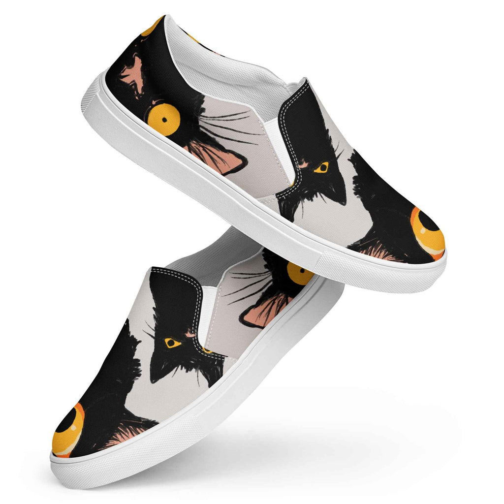 Cats - Women’s slip-on canvas shoes